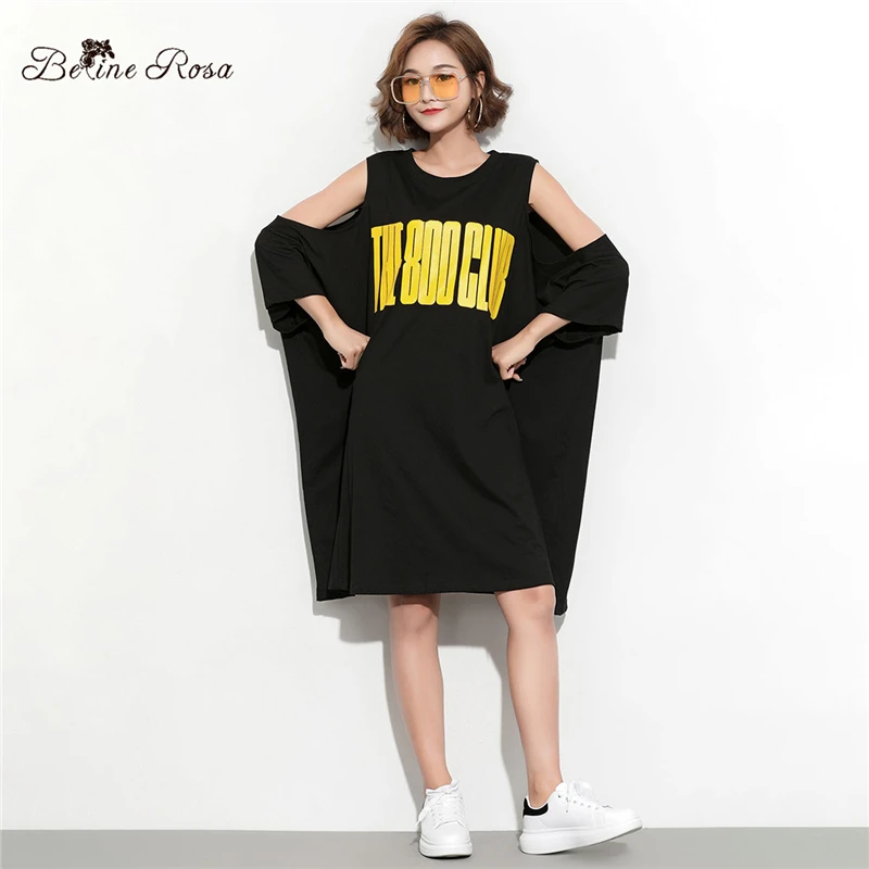 women's plus size t shirt dresses