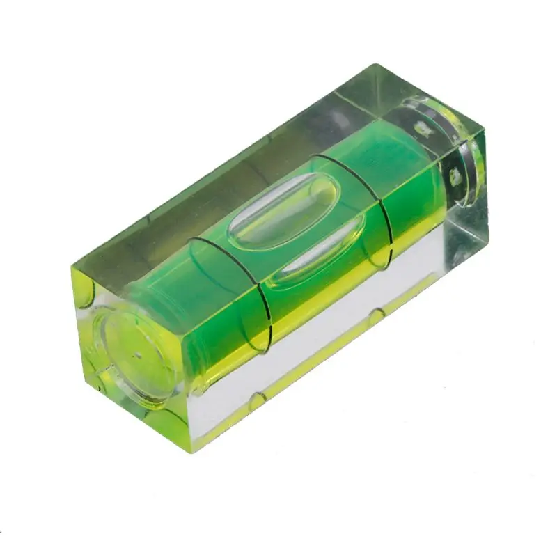 

Mini Durable Spirit Bubble Level Picture Hanging Measuring Tool 3.8x1.4x1.4CM