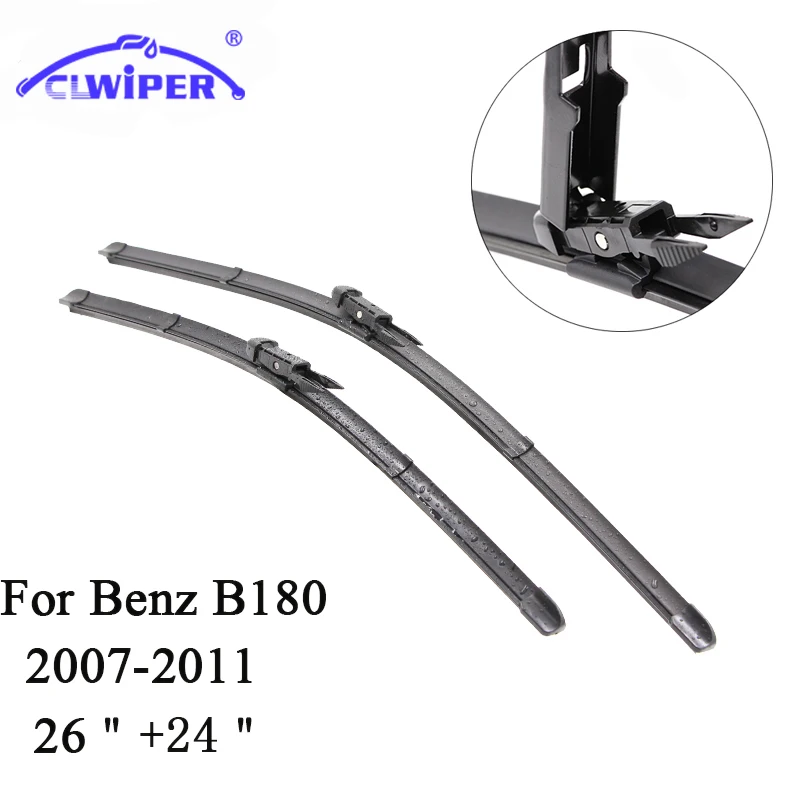 CLWIPER Wiper Blades For MERCEDES BENZ B180 (2007 2011)2008 2009 2010