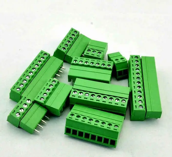 

30Set/Lot KF2EDG 3.81MM 4Pin Straight Plug-in Screw Terminal Connector 3.81 4P