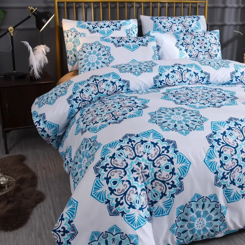 bedding set blue 3