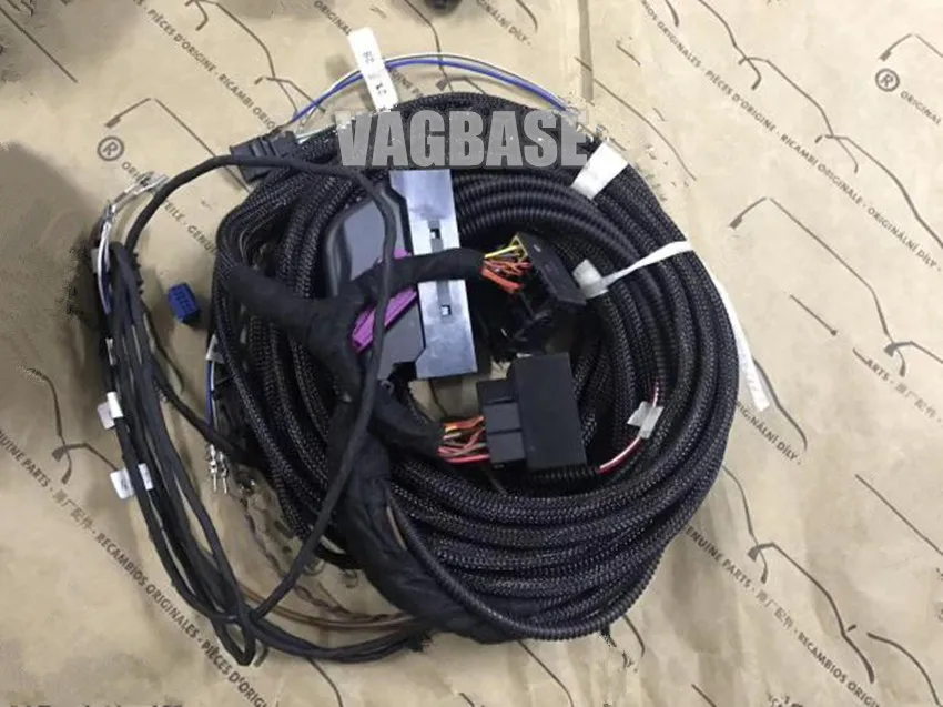 

For VW Beetle 5C Install Fender speaker For Fender Audio Horn Speaker Cable Wiring Harness for JETTA PASSAT GOLF 6