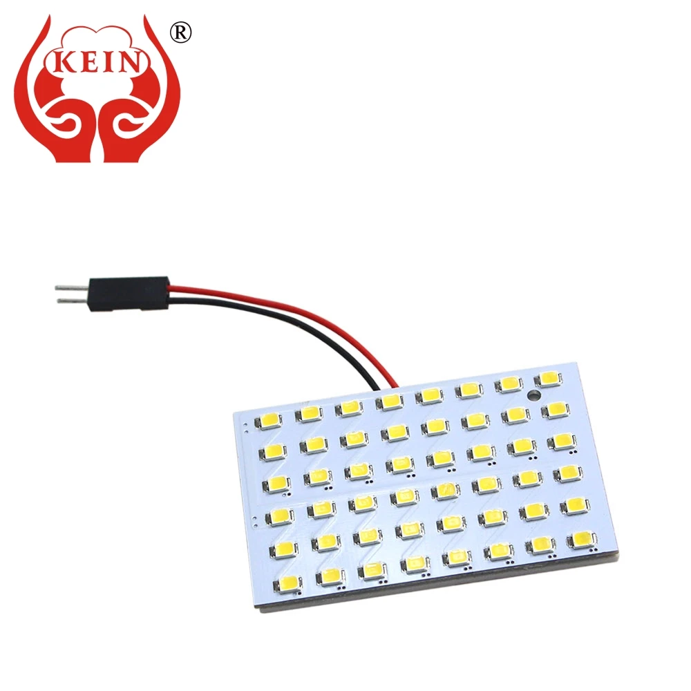 KEIN супер яркий 48smd t10 BA9S гирлянда W5W led T4W 31 36-39-41 мм Интерьер Чтение Панель купол тёплый белый 12V автомобильные лампы