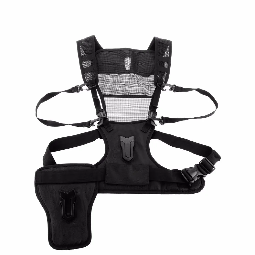 

Mcoplus Multi Camera Carrier Harness Holster System Strap Holder for Canon Nikon Sony Panasonic Olympus DSLR Camera