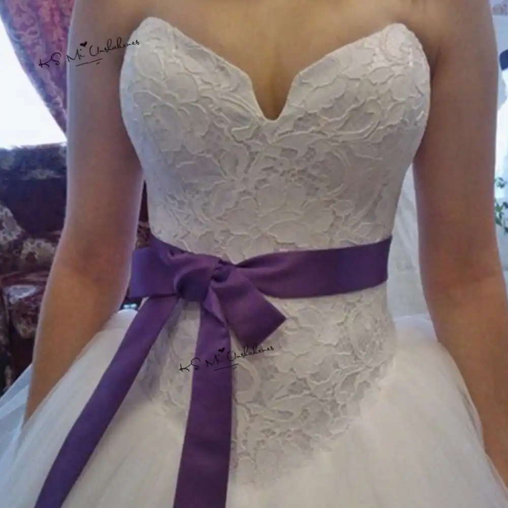 purple wedding dresses 2019