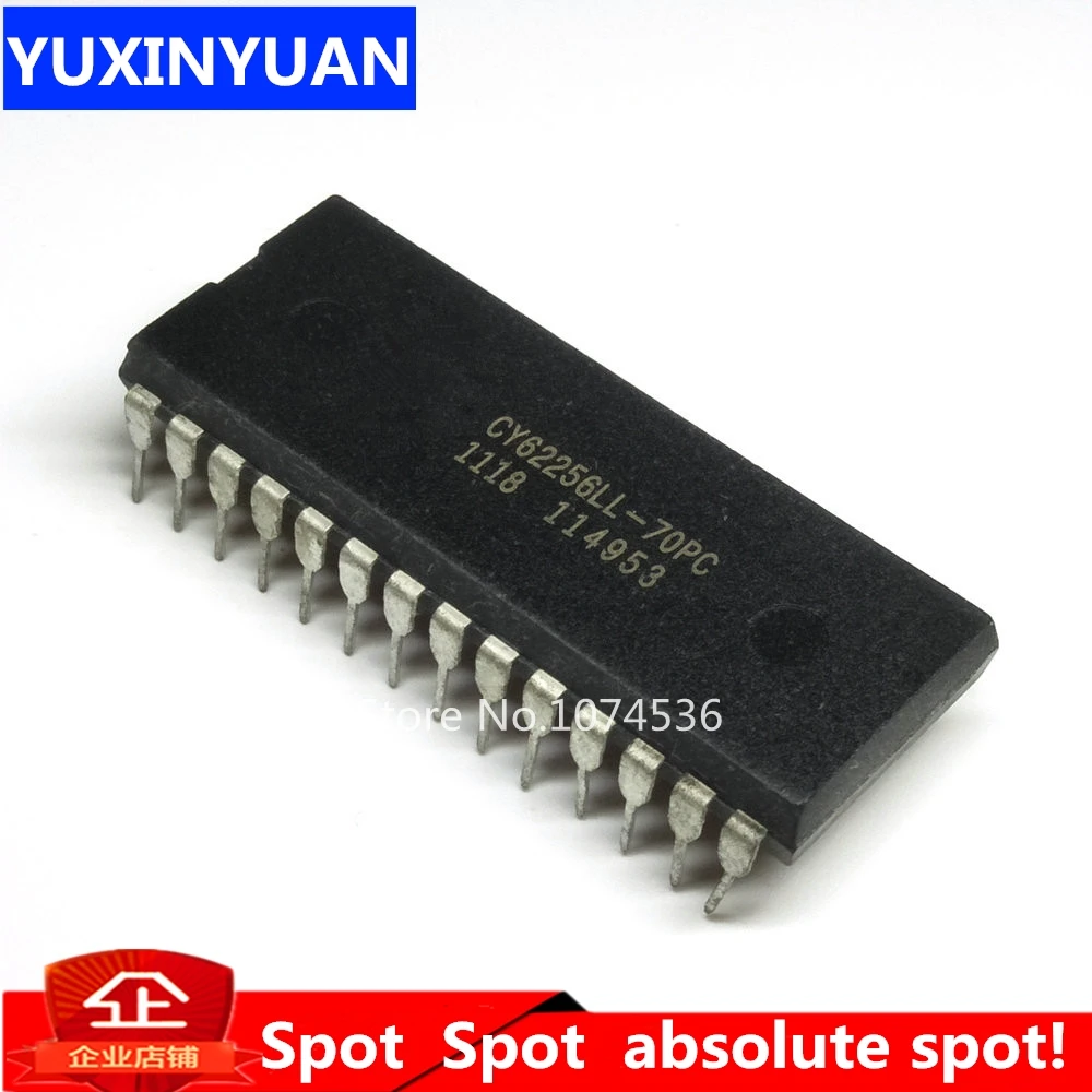 

CY62256LL-70PC CY62256NLL-70PXC CY62256LL CY62256 256K (32K x 8) Static RAM DIP28 1PCS