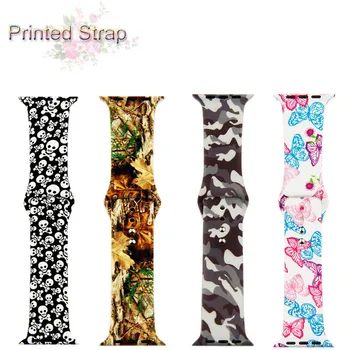

Soft Silicone sport strap for apple watch band 44mm bracelet apple watch 40mm Wristband for iWatch 4 band 42mm Series 3 2 1 38mm