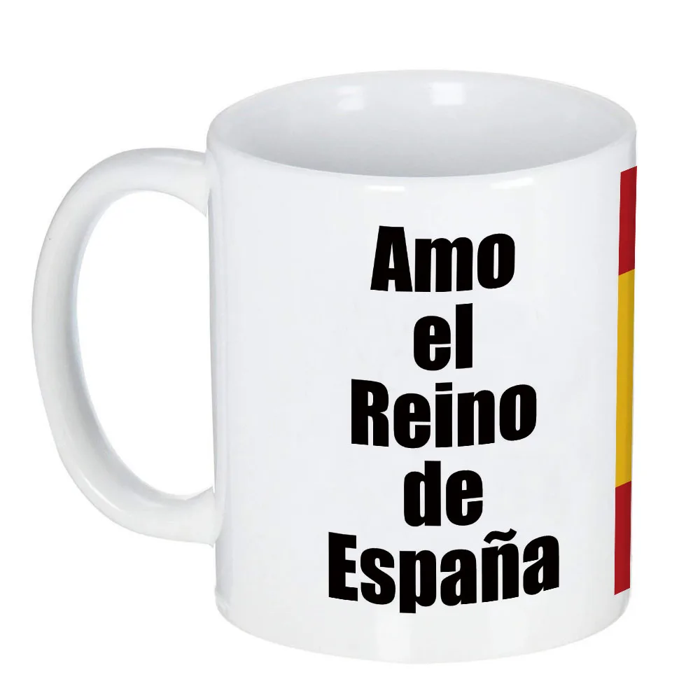 Spain National Flag Cup, I love the kingdom of Spain Coffee Mug Gift for Kids Friends Colleagues Parents, also Other Countries