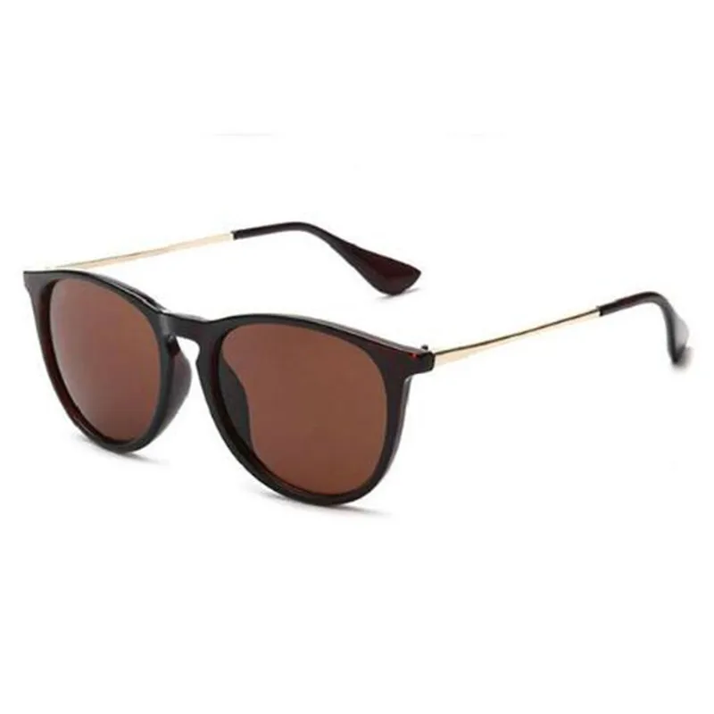 Винтажные женские солнцезащитные очки, брендовые дизайнерские модели Erika Oculos De sol, мужские солнцезащитные очки с зеркальной защитой, zonnebril dames 4171