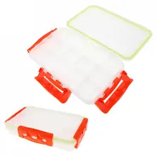 Водонепроницаемый прозрачный рыболовный Приманка ящик для хранения приманки Чехол для морской рыбалки аксессуары ящик для инструментов рыболовные снасти коробки