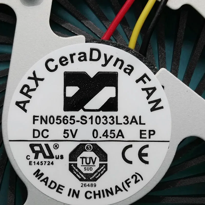 Вентилятор процессора для ARX FN0565-S1033L3AL DC 5 V 0.45A NS55A00-14L09 DC28000G3R0 Вентилятор охлаждения процессора кулер