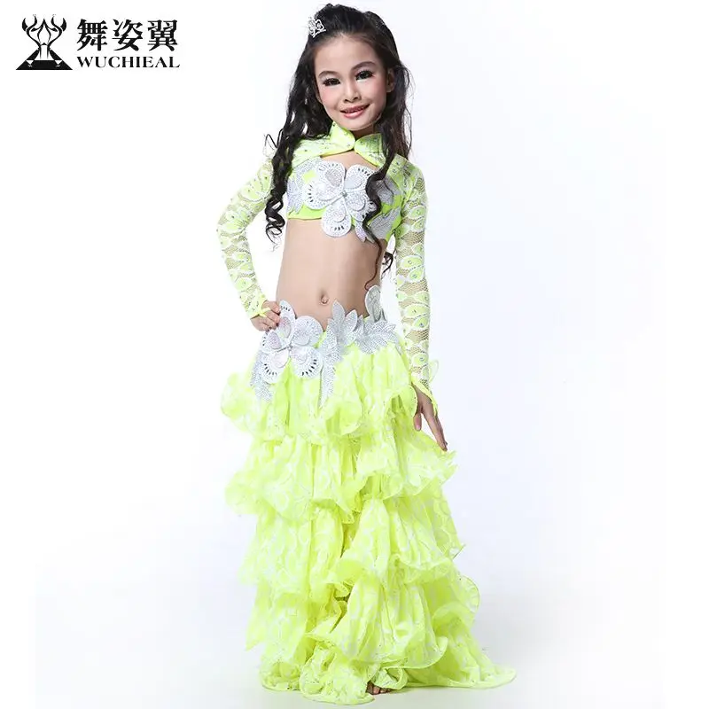 Детские костюмы для танца живота Восточный живот индийские танцевальные одежда