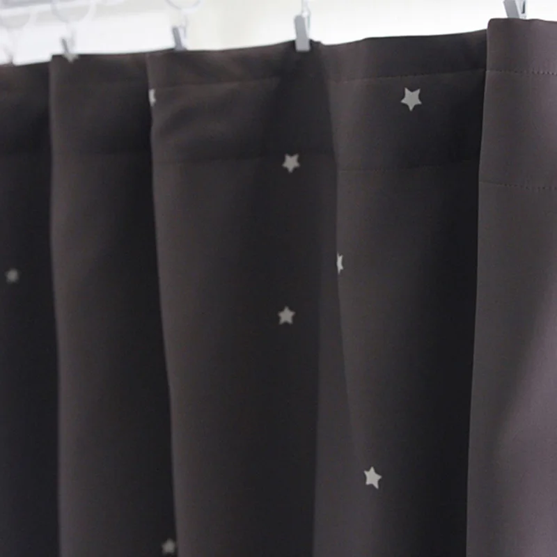 Новый дизайн детские шторы для детей занавески s спальни звезда узор Современная