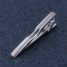 Pinces à cravate en métal pour hommes, accessoires pour Gentleman, arc plié, barre pour liens