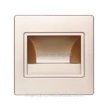 20 шт./лот AC85-265V 120 градусов 3 года гарантии УДАРА 2.5 Вт светодиодный лестница стопы света abs тела светодиодная стена свет