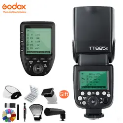 Godox TT685F TT685 2,4 г вспышка HSS TTL GN60 Speedlite + X1T-F триггер XPro-F передатчик Комплект для Fuji X-Pro2/X-T20 /X-T1/X-T2