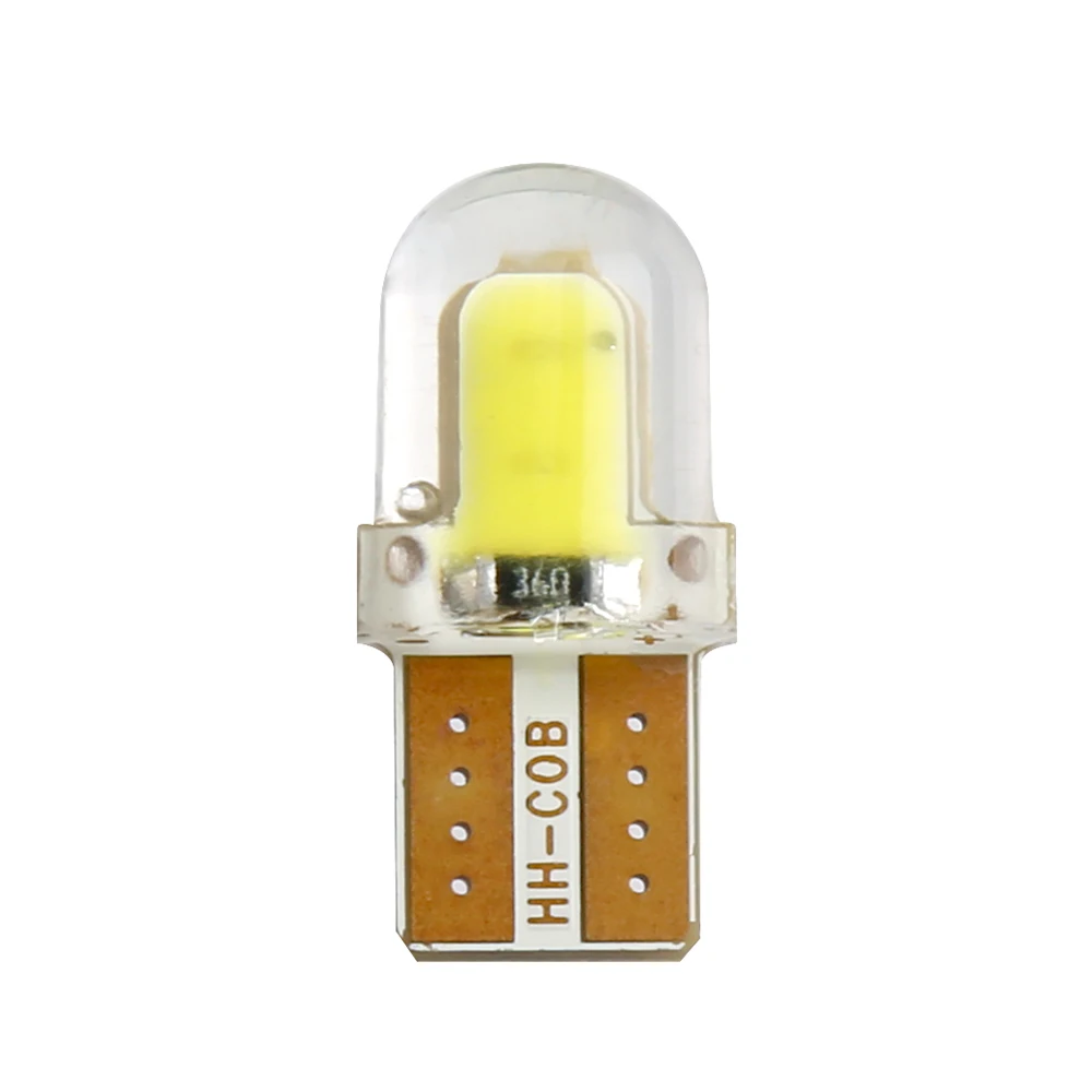 10 шт. светодиодный W5W T10 194 168 W5W COB 8SMD CANBUS яркая кварцевая белая лампа для номерного знака светодиодный светильник для парковки авто клинообразный габаритный фонарь