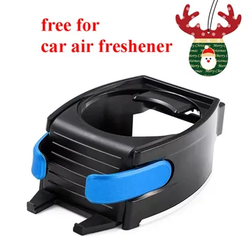 

1pcs 2 In 1 Car Outlet Air Cup Holder Car Navigation GPS Mobile Phone Bracket+1pcs Cute Antlers Shape Car Air Freshener Pendant