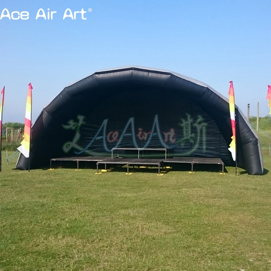 10m Inflatable Outdoor Stage Canopy SS_副本