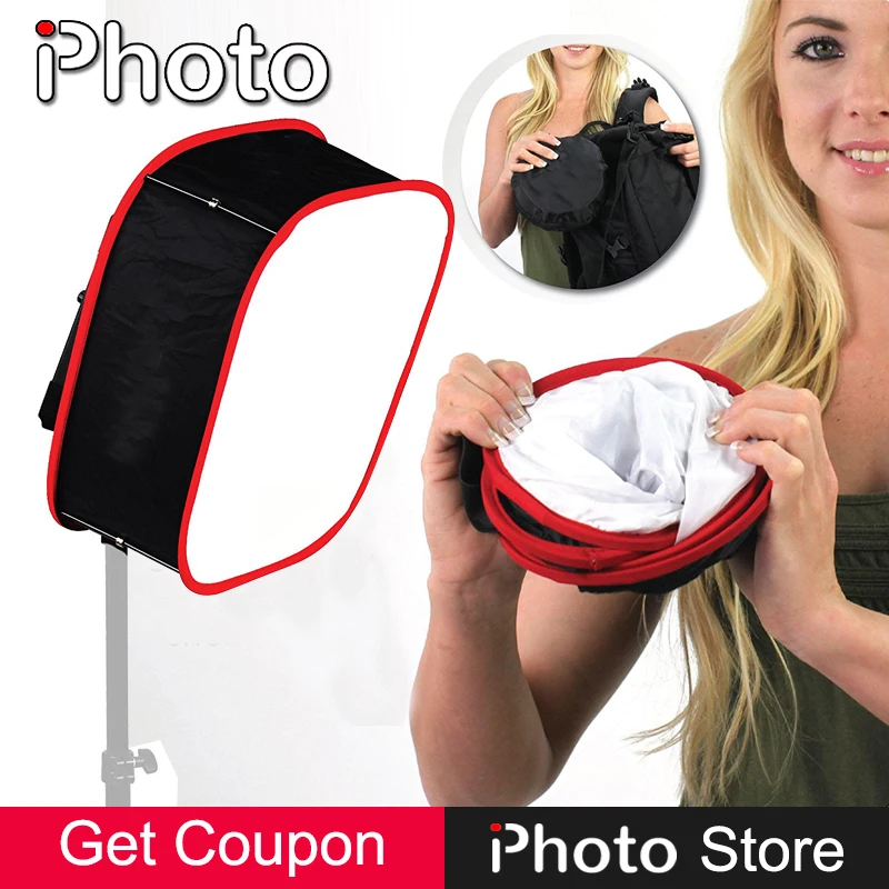 

Large Size LED Video Light Studio Softbox Diffuser Filter for YONGNUO Aputure Viltrox Neewer Photography Lighting Accessories