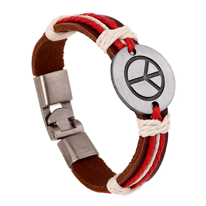 Personalized fashion retro hand woven bracelets couple loves gift new