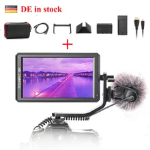 (can ship from Germany) Feelworld F6 5.7″ IPS 4K HDMI Monitor for DSLR or Mirrorless Camera w/ Battery it Can Power for Camera