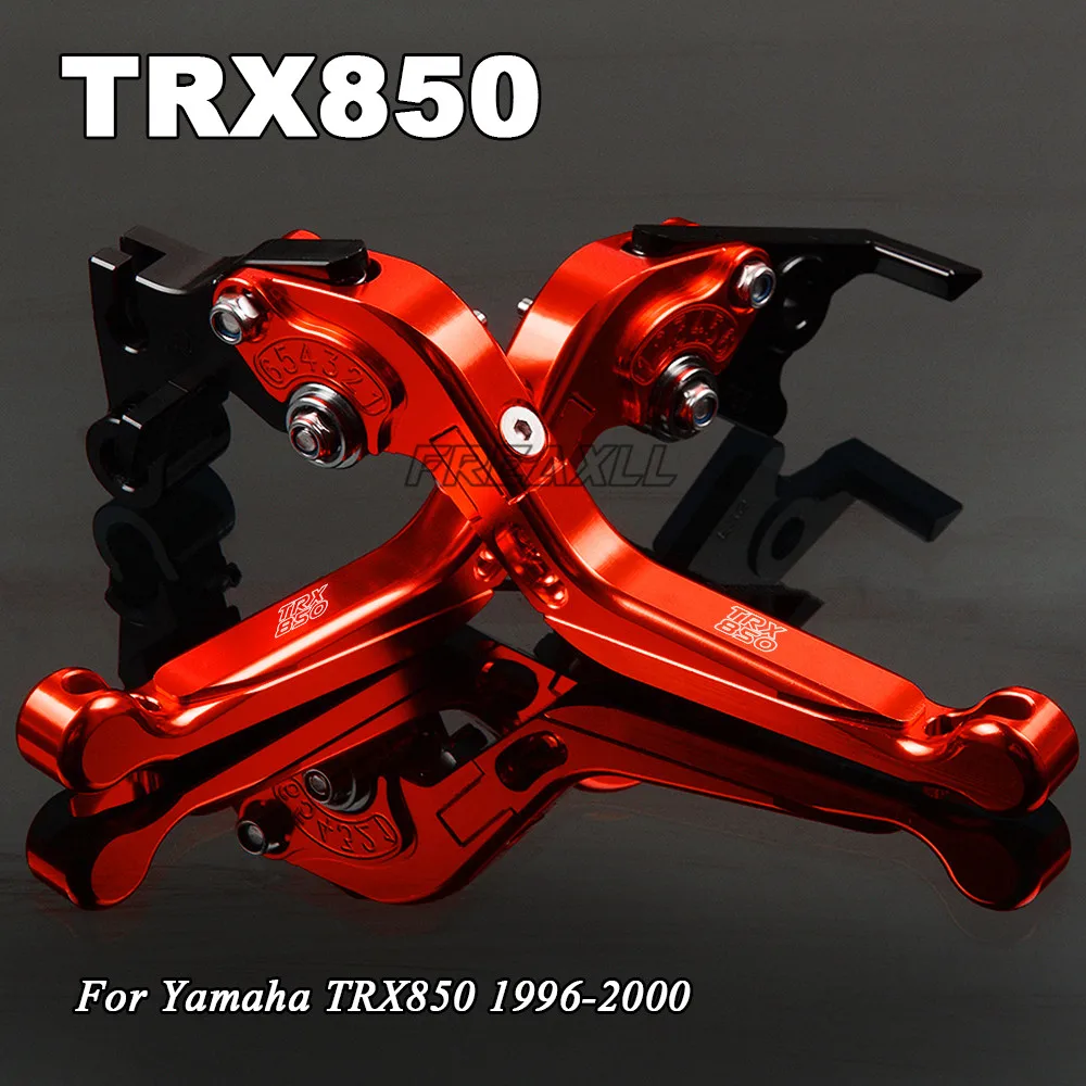 Складные Выдвижные рычаги тормоза и сцепления для мотоциклов Yamaha TRX850 TRX 850 1996 1997