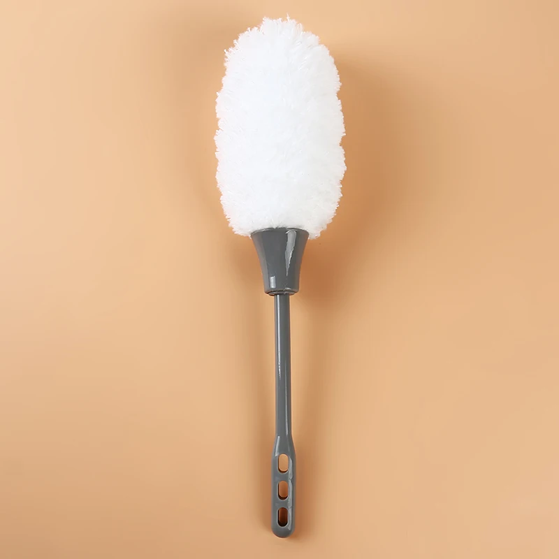 Щетка из мягкой микрофибры для удаления пыли, не теряет волосы, Антистатическая щетка для удаления пыли, домашние автомобильные мебельные инструменты для кондиционирования воздуха - Цвет: white