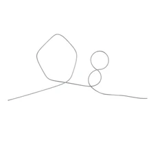 1 pcs Número Diamantes Previsão Mágico Profissional Truques de Mágica Fácil Forma Nitinol Memória Meta I Fio De Fogo
