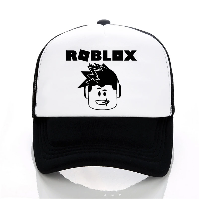 Hot Game Roblox Hat Mesh Trucker Baseball Cap Cosplay Costume 2019 Cool Hip Hop - cool hat roblox