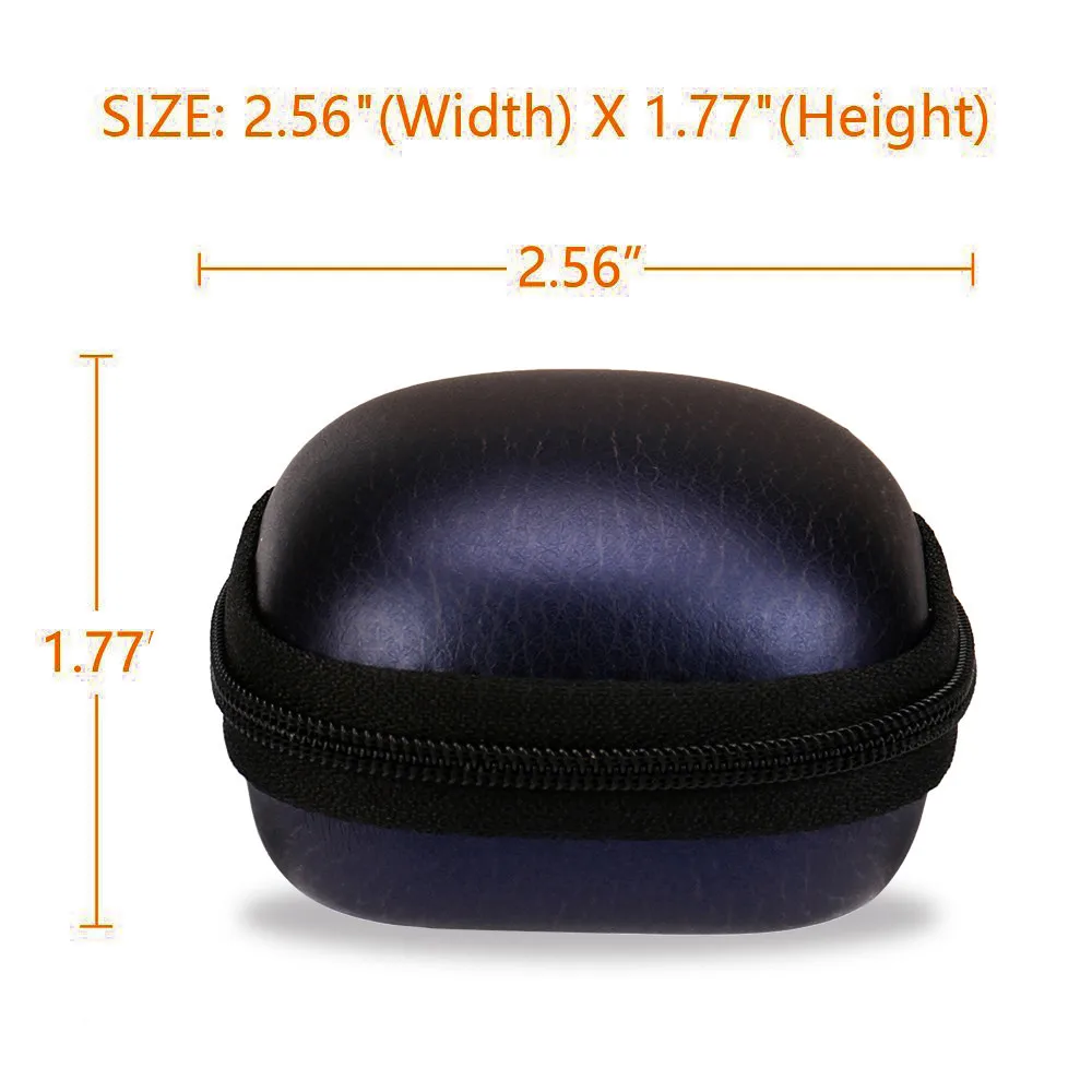 Leather protective case ith Metal carabiner For AirPods Apple Bluetooth Earphone Storage Box Headset Leather Case Keychain