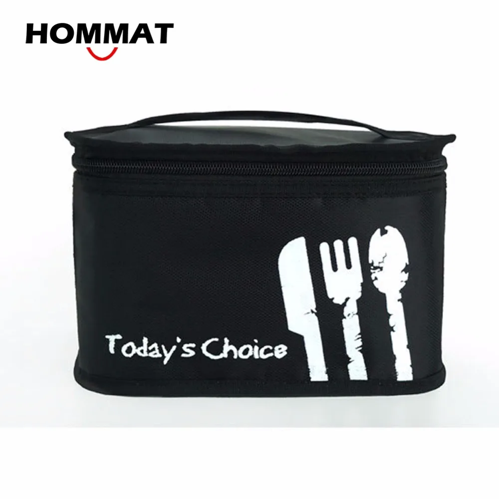 Black Thermal Insulated Lunch Bag for Kids School Lunch Boxs Carry Tote Bag Picnic Cooler Bag PE Foam Aluminum(China (Mainland))