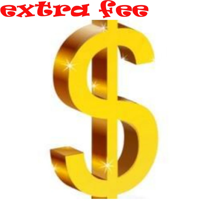 

extra fee,for exam for example have a deference option for wireless with trigger ,for sony camera with LED, or others