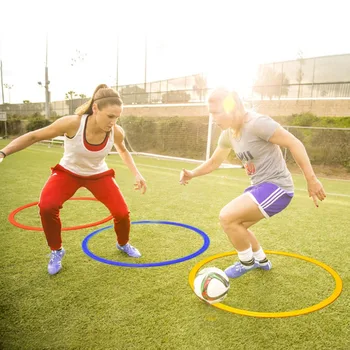 

Sales Promotion 50cm Sports Training Agility Speed Rings Football Soccer Basketball Training wholesale Hot