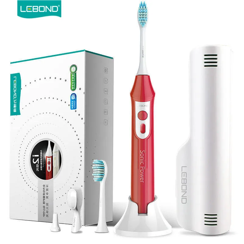 

LEBOND Sonic Electric Toothbrush Rechargeable I2 Aurora 3 Modes With Inductive Charger Portable Traveling Waterproof For Adults