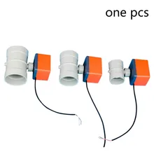 AC220V ПВХ электрическая заслонка клапан регуляции объема воздуха 50/63/75/90 вентиляционные трубы клапан