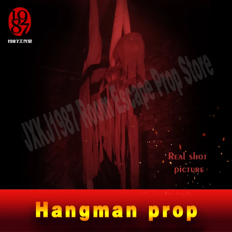 Jxkj1987real life комплект для побега hangman prop дома или профессионального наездника