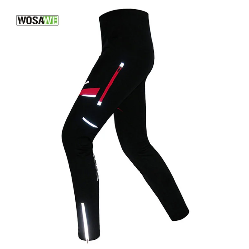 

WOSAWE Men Women Winter Bike Pants Cycling Pants Bike Riding Trousers Tights Thermal Mtb Trousers Bicycle Mountain Bike Pants
