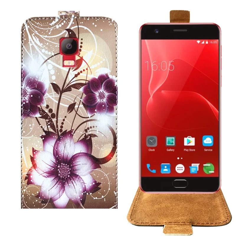 

Newest Cartoon Painting PU Leather Back Cover Flip Case For Elephone P8 Max Case Cover 5.5" Protective Case Bags