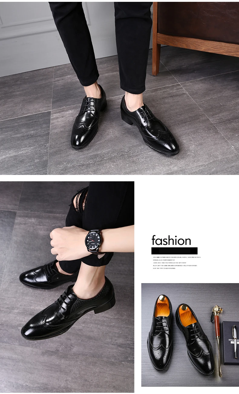 Mens Oxfords Shoe Formal Casual Shoes Men Summer Large Size 48 Lace-up Men Casual Shoes Red Oxfords Autumn Wedding Shoe For Mens (4)