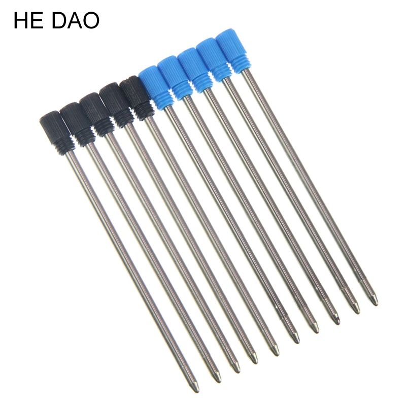 

5 Pcs /lot 0.7mm Metal Crystal Pen Refill Ballpoint Ball Point Pen For Writing High Quality Wholesale