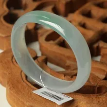 Jade натурального нефрита браслет зеленый нефрит браслет типов льда