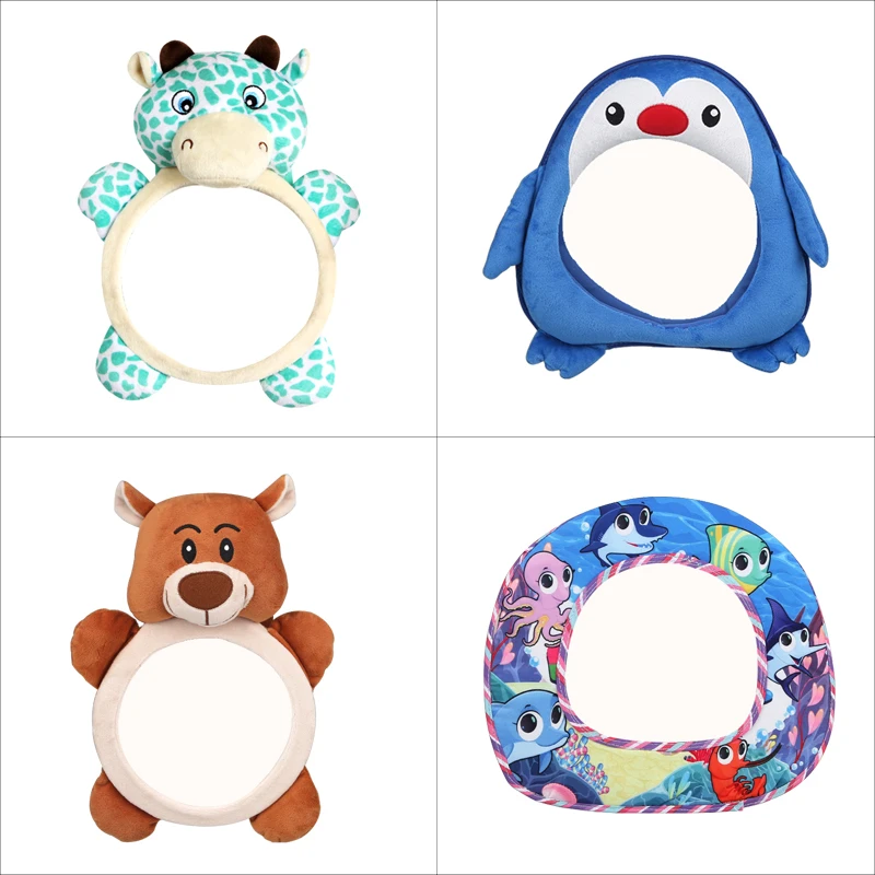 

Cute style Baby Car Mirror Car Back Seat Safety View Rear Ward Facing Car Interior Baby Kids Monitor Reverse Safety Seats Mirror