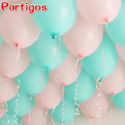 Тиффани синий латекс воздушные шары 20 штук 10 дюймов утолщаются 2,2g декор для вечеринки в честь Дня рождения Свадебная вечеринка воздушные