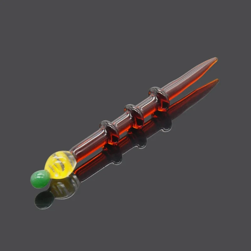 

Fashion Creative Glass Smoking Pipe Herb Portable Tobacco Pipes Weed Grinder Filter Smoke Cigarette Holder Accessories