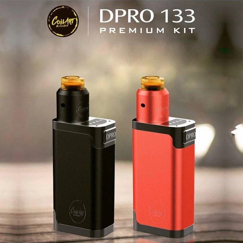Аутентичный CoilART DPRO 133 Премиум комплект с механический мод и RDA катушка арт