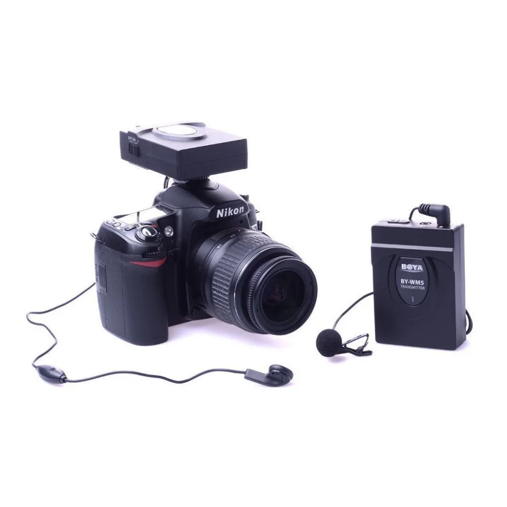 بويا BY-WM5 اللاسلكية lavalier التلبيب ميكروفون لكانون نيكون سوني كاميرا dslr كاميرات بويا BY-WM5 اللاسلكية lavalier التلبيب ميكروفون لكانون نيكون سوني كاميرا dslr كاميرات