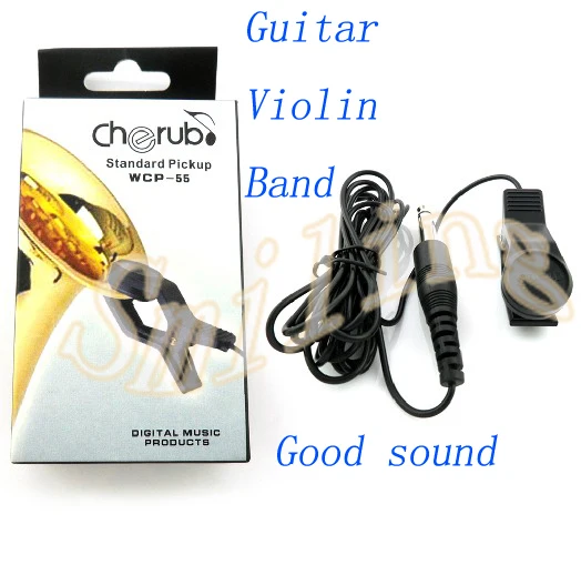 

Generic Pickup For Erhu Zheng Violin Guitar Band Standard Plug Pickup