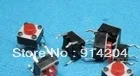 

100PCS 6x6x5MM 4 Pins Tactile Push Button Switches Tact Red