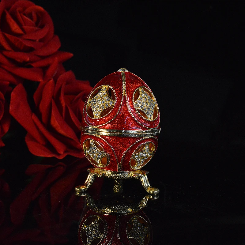 QIFU Европа народное искусство эмаль qifu Faberge яйцо Новогодний подарок